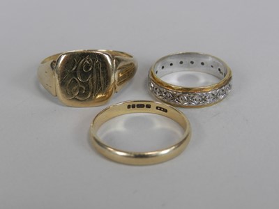 Lot 176 - Three rings