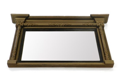 Lot 471 - A reproduction giltwood wall mirror, the plain...