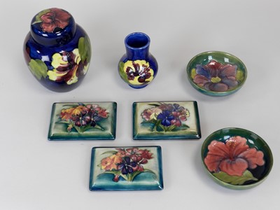 Lot 260 - Mixed group of Moorcroft pottery