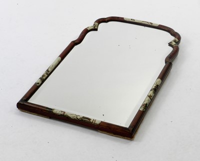 Lot 457 - An early 20th century chinoiserie easel mirror,...