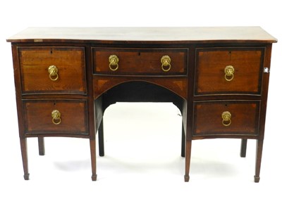 Lot 426 - An early 19th century oak and mahogany...