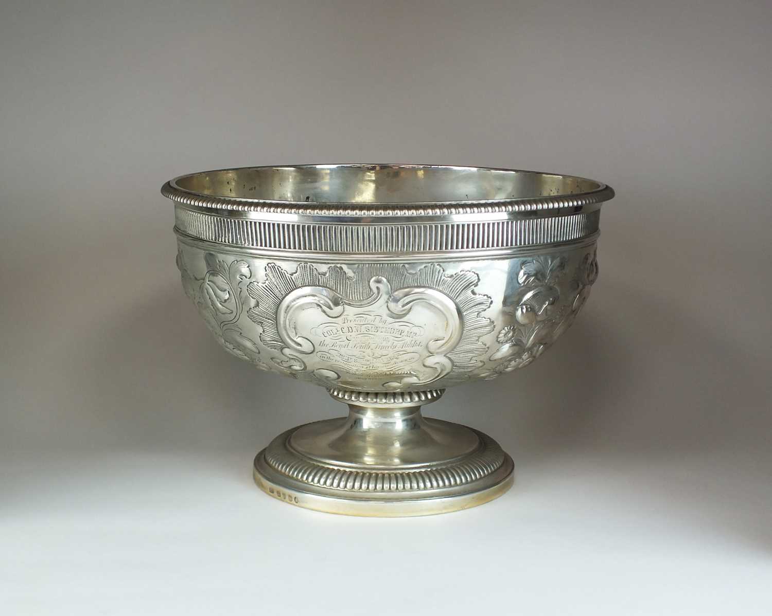 1 - A George III pedestal bowl by Paul Storr