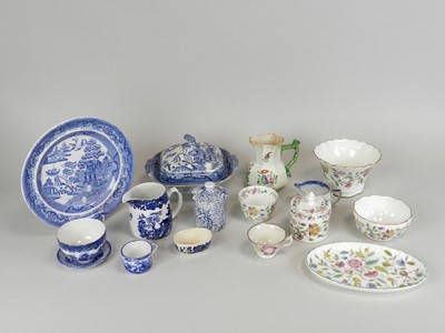 Lot 218 - Mixed collection of ceramics and glass