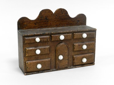 Lot 362 - An Edwardian treen housekeeper's money box,...