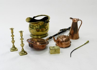 Lot 360 - A collection of metalwares, late 19th/early...