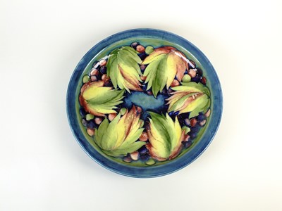 Lot 262 - Large Moorcroft 'Leaf and Berry' dish