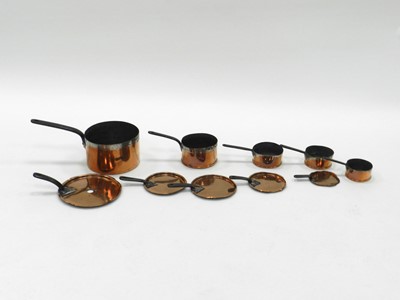 Lot 379 - A graduated harlequin, or composite, set of 5,...