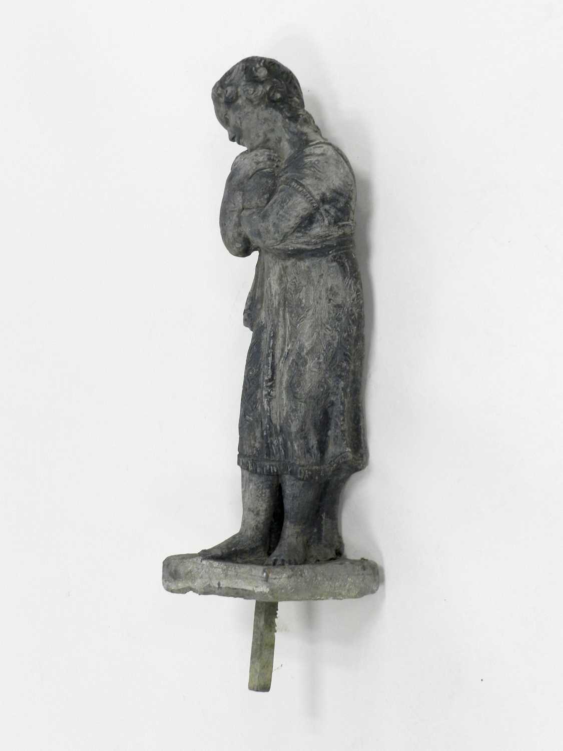 Lot 471 - A cast lead garden statue, circa 1900