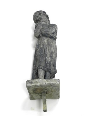 Lot 471 - A cast lead garden statue, circa 1900