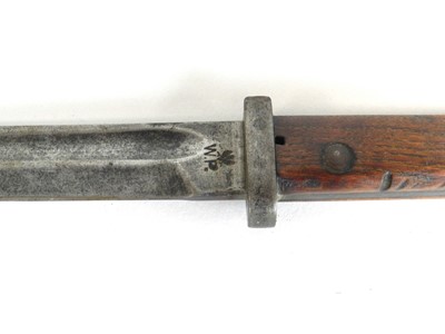 Lot 222 - A Polish Mauser bayonet