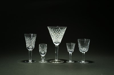Lot 308 - A collection of Waterford Crystal including '12 Days of Christmas' champagne flutes