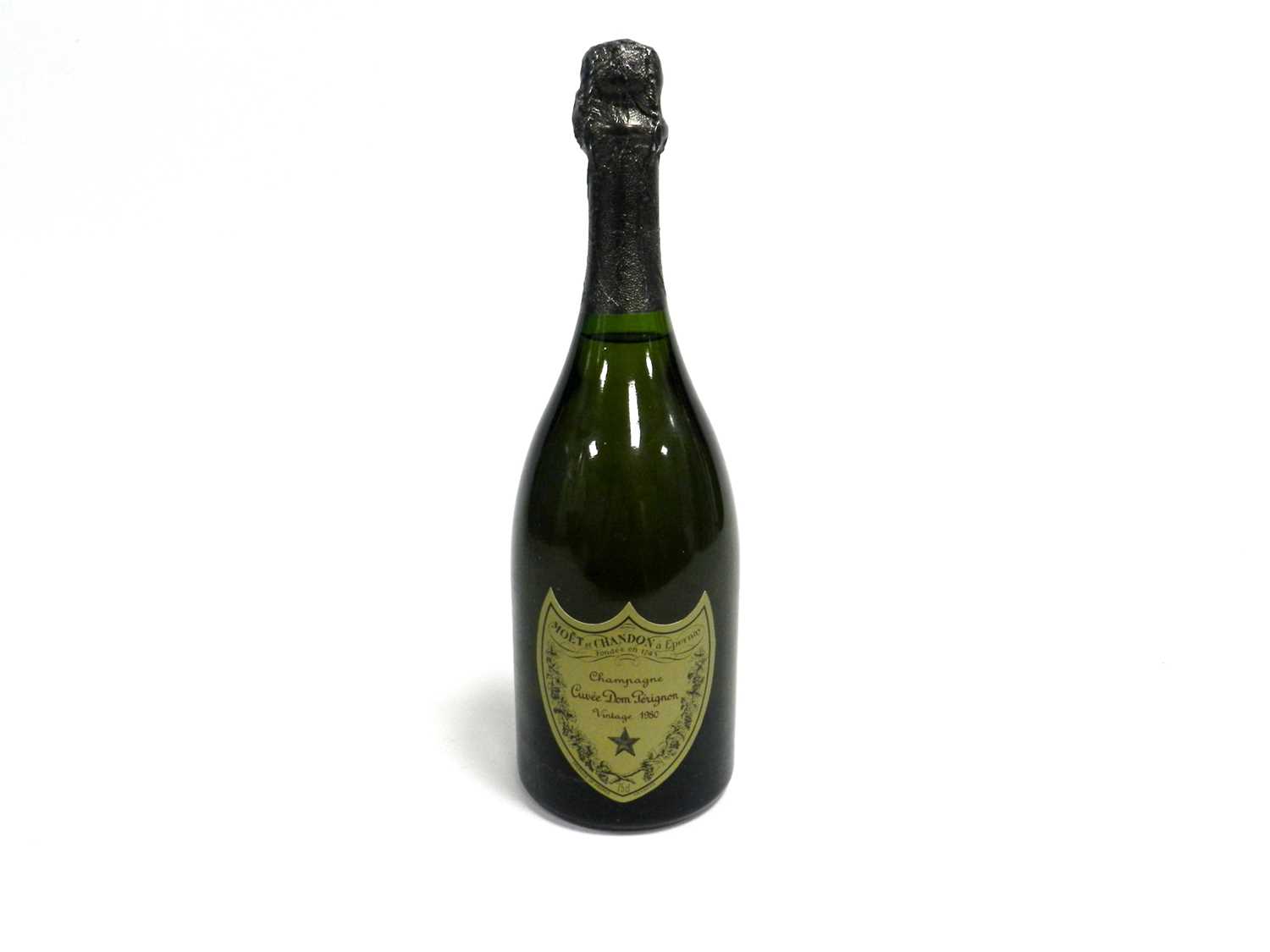 Lot 393 - Dom Perignon, 1980, bottle (Ullage 0.8cm below...