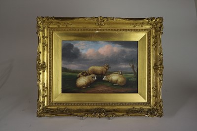 Lot 178 - Arthur Jackson (British School active 1885-1910) Sheep Resting