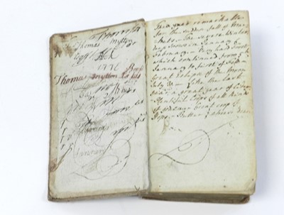 Lot 30 - ANNOTATED DIARY OF THE WEATHER. Rider's...