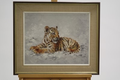 Lot 243 - Silvia Duran (Spanish Contemporary) Tiger Cub