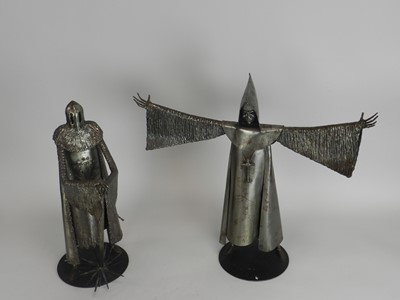 Lot 358 - Two Knightmare 'Fright Knight' sculptures by...