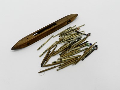 Lot 371 - Of sewing related interest - a collection of...