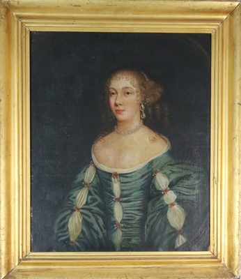 Lot 211 - Follower of Sir Peter Lely (1618-1680) Portrait of a Lady