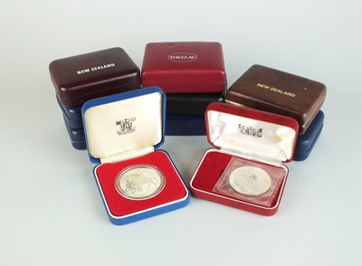 Lot 183 - A small collection of British and Commonwealth commemorative silver and cupro-nickel coinage