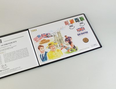 Lot 169 - United Kingdom annual gold sovereign 2003 presentation cover