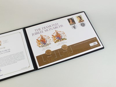 Lot 170 - United Kingdom Diamond Jubilee Monarchs presentation cover