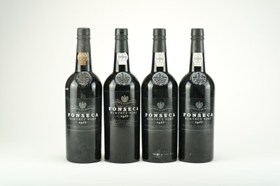 Lot 404 - Four bottles of Fonseca Vintage Port, 1985