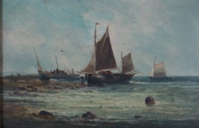 Lot 319 - Clifford (British School 19th Century) Three Marine Oil Paintings