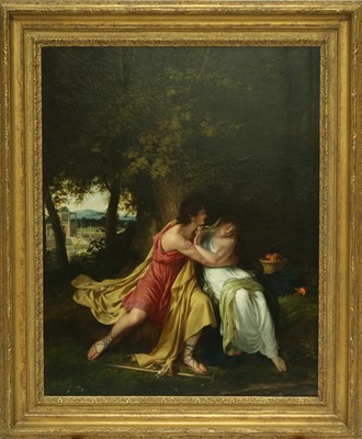 Lot 234 - Attributed to Charles Victoire Moench ( French 1787-1867) Vertumnus & Pomona