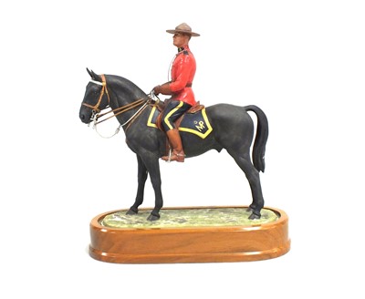 Lot 223 - Royal Worcester Royal Canadian Mounted Policeman