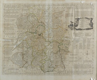 Lot 78 - Pair of 17th Century or Later John Speed Maps of Shropshire