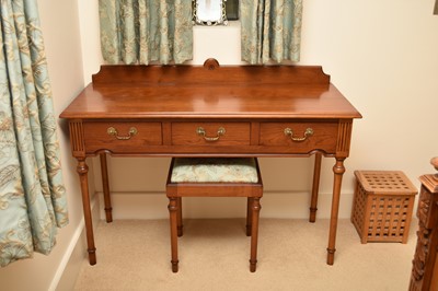 Lot 193 - A recent bespoke mahogany bedroom suite,...