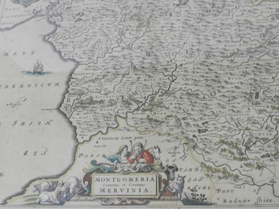 Lot 75 - BLAEU, Willem & Jan, Map of Montgomeria...