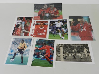 Lot 62 - LIVERPOOL FC, signed photographs of Steven...