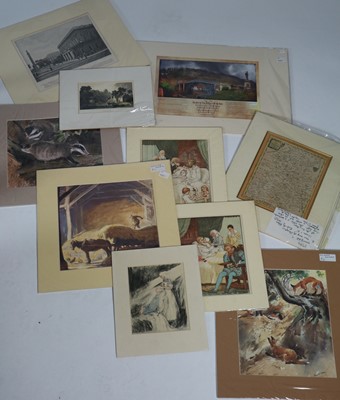 Lot 195 - A Quantity of Prints including Shropshire Interest