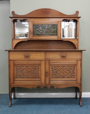 Lot 434 - A late 19th century arts and crafts influence...