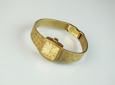 Lot 59 - A lady's 9ct gold Rotary bracelet wristwatch