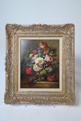 Lot 159 - T Fairfax (British School) Still Life Flowers