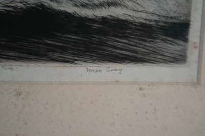 Lot 190 - A collection of etchings and watercolours including Joseph Gray (1890-1963)