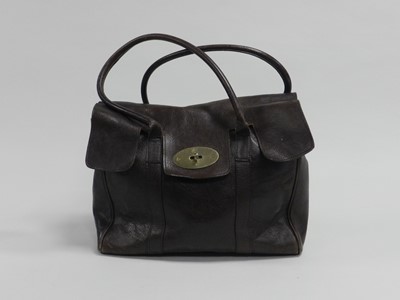 Lot 342 - A recent vintage Mulberry leather handbag, of...