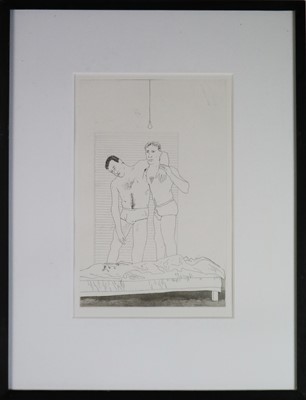 Lot 57 - David Hockney (British b.1938) One Night