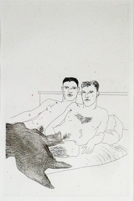 Lot 243 - David Hockney (British b.1937) The Beginning