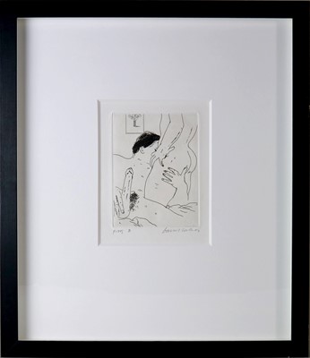 Lot 117 - David Hockney (British Contemporary) An Erotic Etching