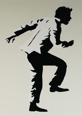 Lot 44 - Blek le Rat (French Contemporary) Running Man