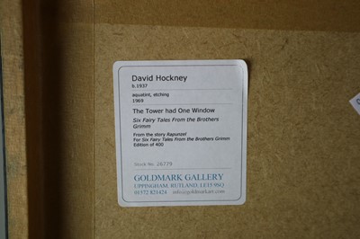 Lot 26 - David Hockney (British b.1937) The Tower Had One Window