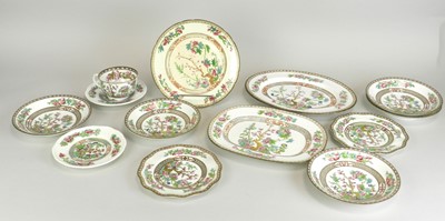 Lot 204 - Coalport 'Indian Tree', Minton plates and florally decorated wares