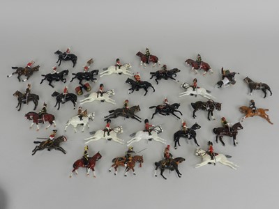 Lot 366 - A quantity of mixed lead model soldiers,...