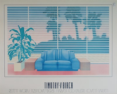 Lot 43 - Timothy-V Birch, Exhibition poster print