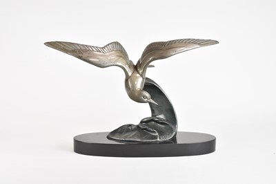 Lot 455 - After Irene Rochard, seagull in flight over a...