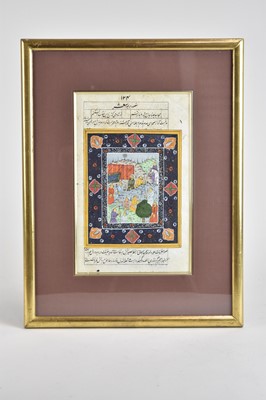 Lot 195 - Leaf from a dispersed manuscript, Persia, 19th...