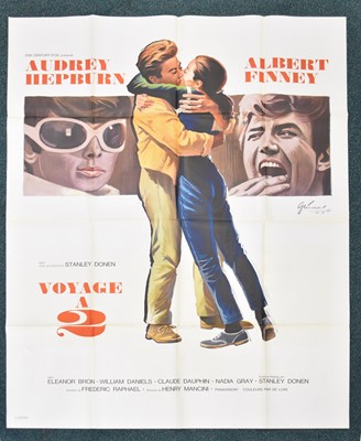 Lot 462 - Two French movie posters: 'Les Daleks,...